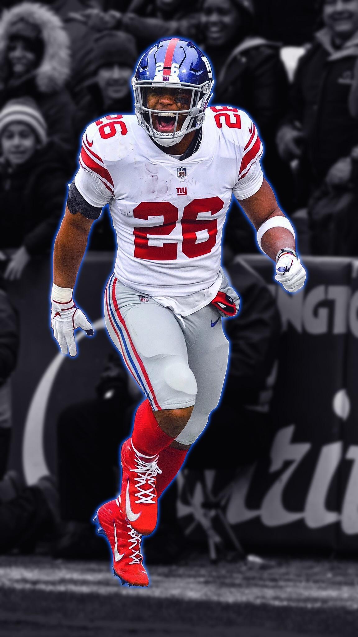 Saquon Barkley Giants - HD Wallpaper 