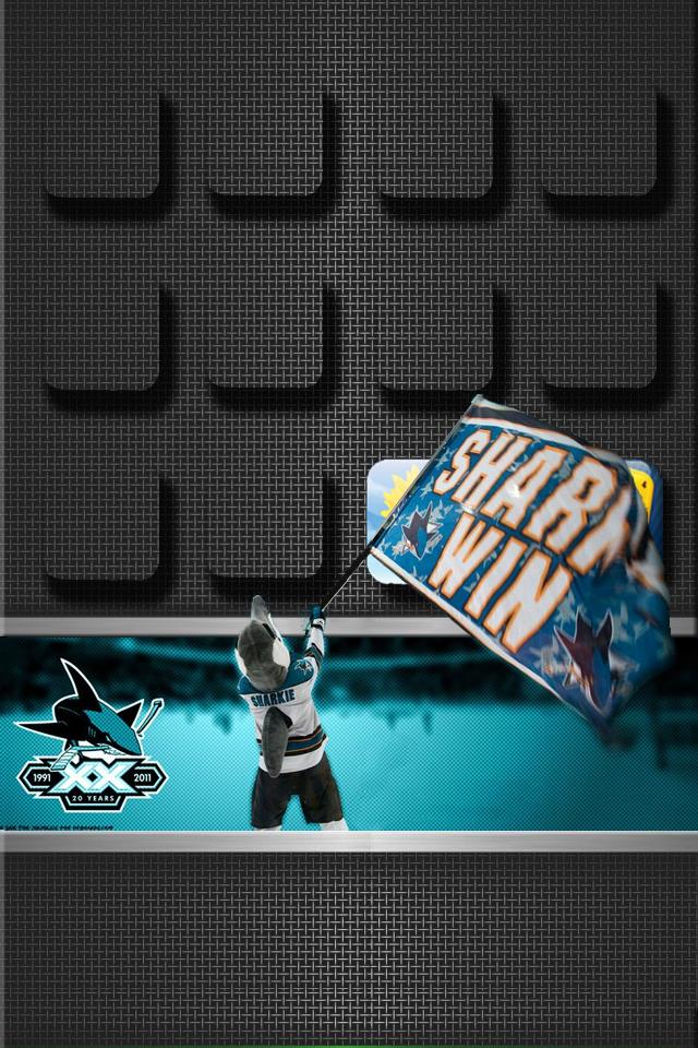 San Jose Sharks 20th Anniversary - HD Wallpaper 
