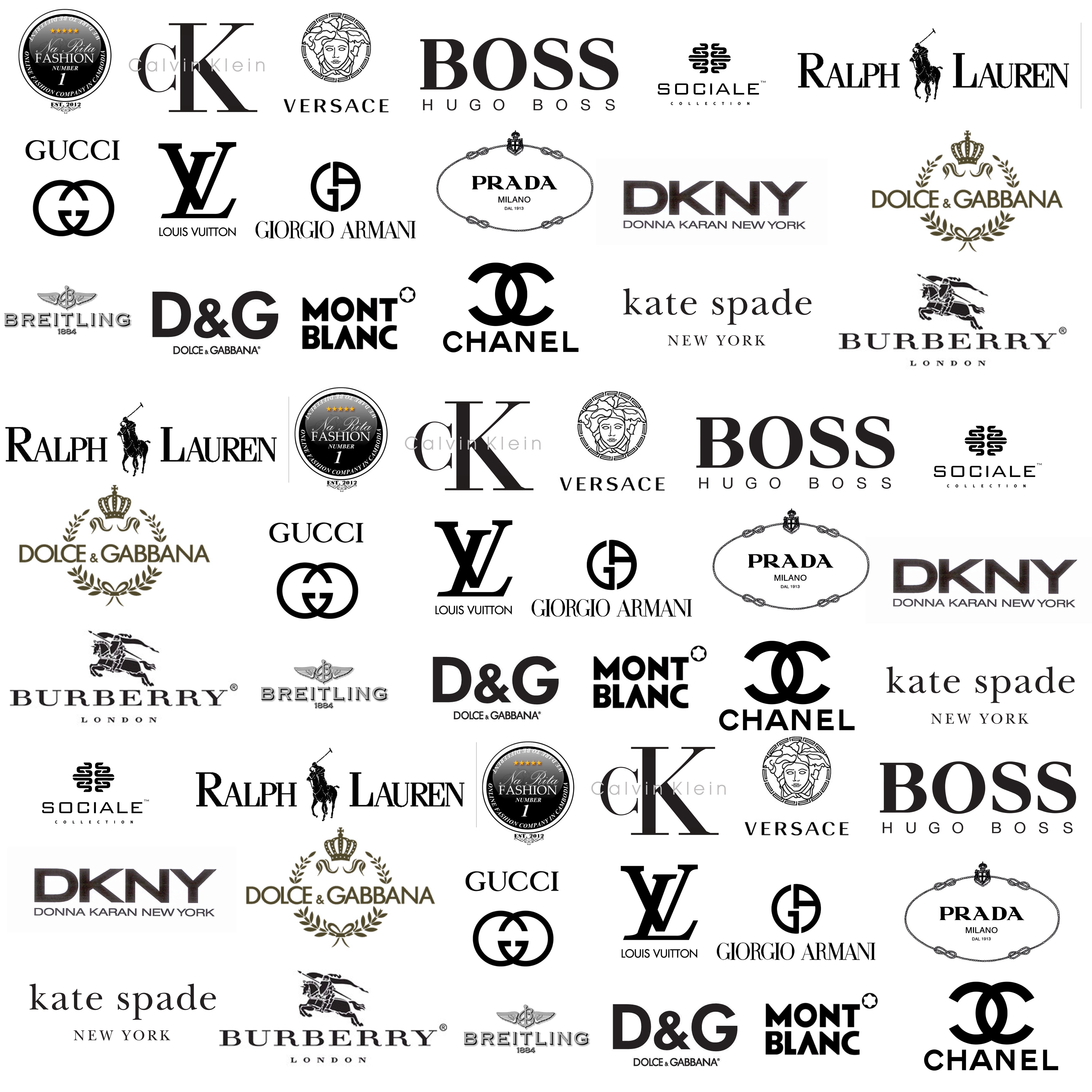 Wallpaper Designer Brands Bits - Designer Clothing Brand Logo - HD Wallpaper 