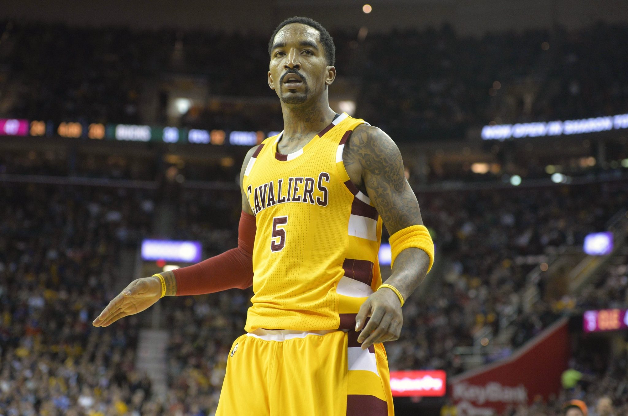 Smith Cleveland Cavaliers Nba Playoffs - Jr Smith Kobe Bryant - HD Wallpaper 
