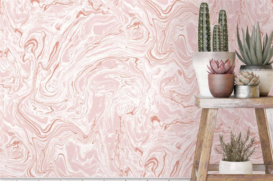 Pink Marble Wallpaper Pink - HD Wallpaper 