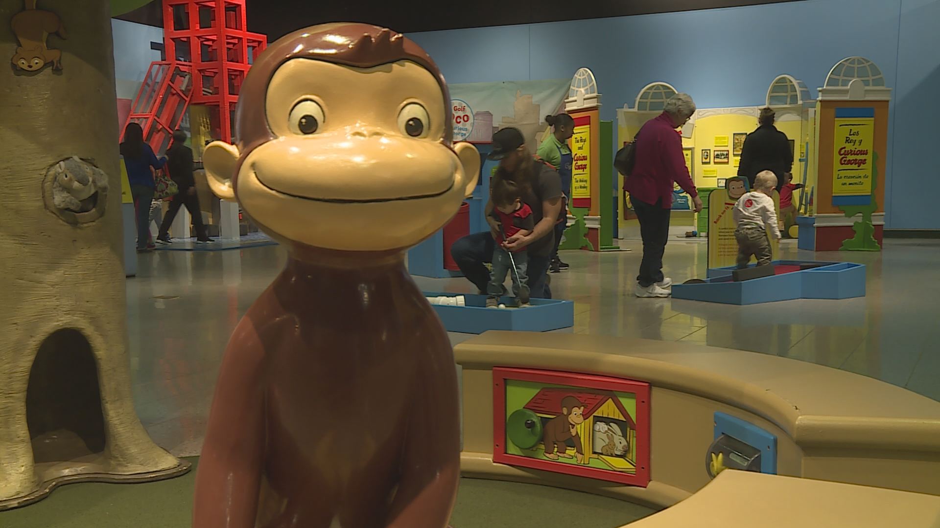 Curious George Discovery Center - 1920x1080 Wallpaper 