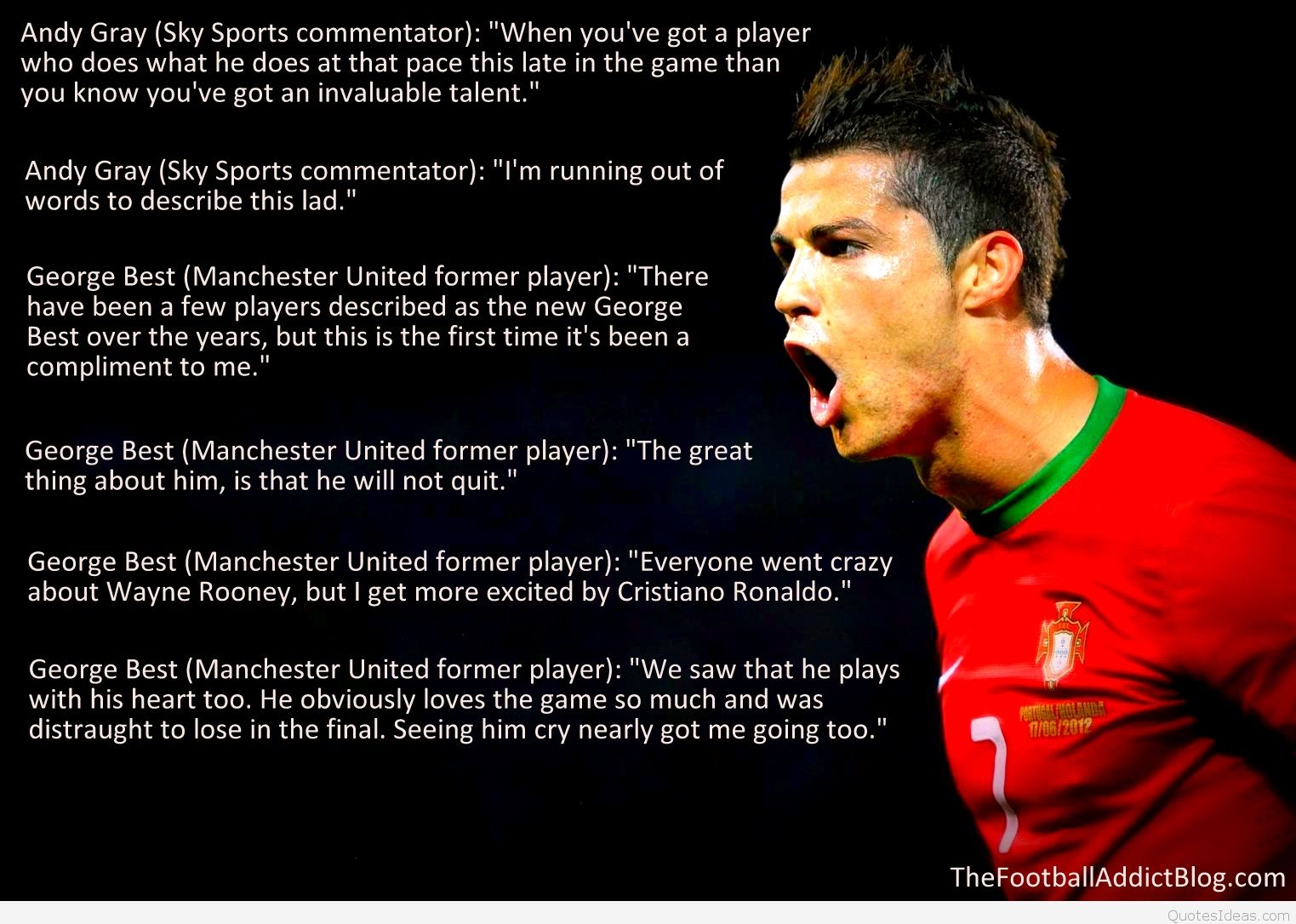 Quotes Ronaldo - Football Player Full Hd - HD Wallpaper 