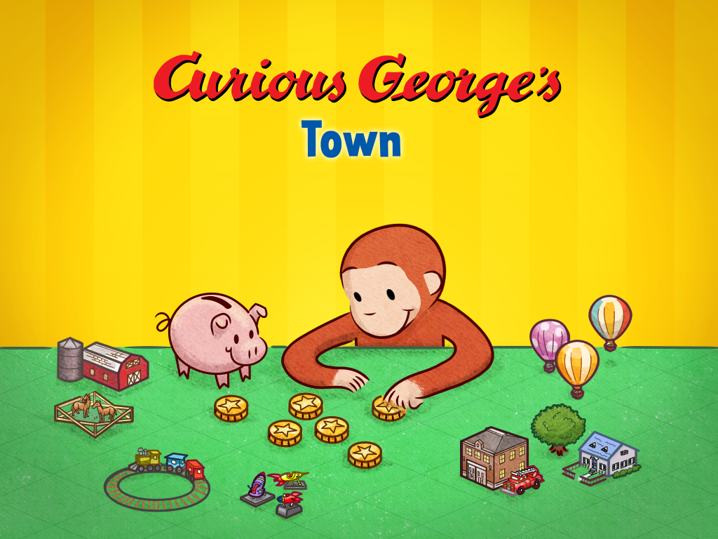 Curious George Town App - Curious George Books - 1024x768 Wallpaper -  