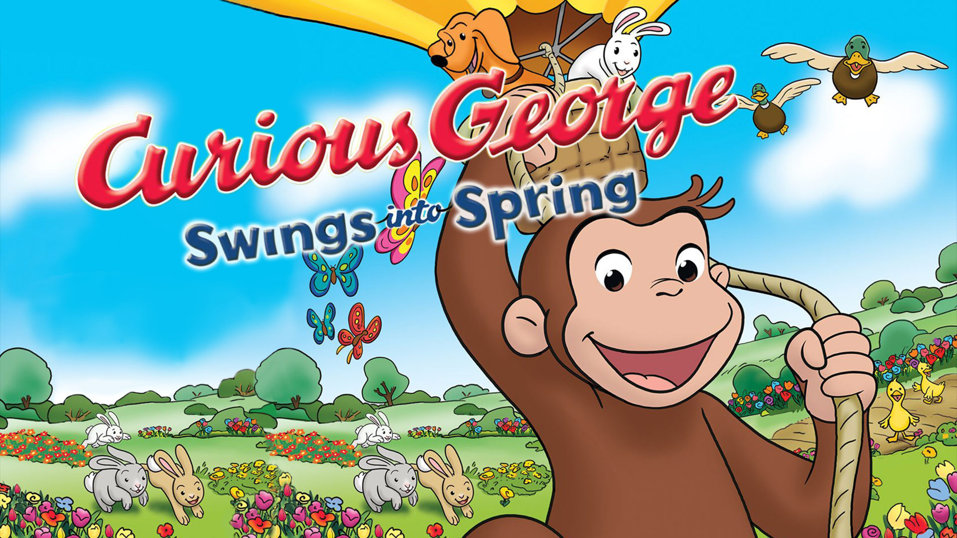 Curious George Swing Into Spring Dvd - 1920x1080 Wallpaper 