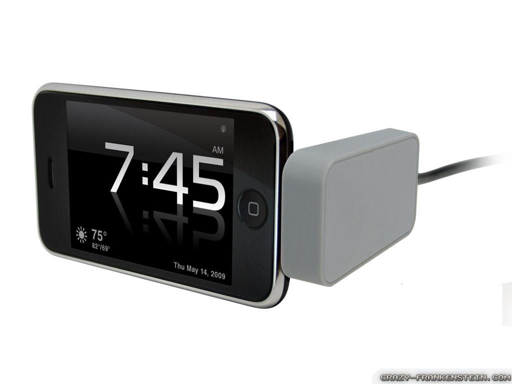 Iphone Alarm Clock Dock - HD Wallpaper 