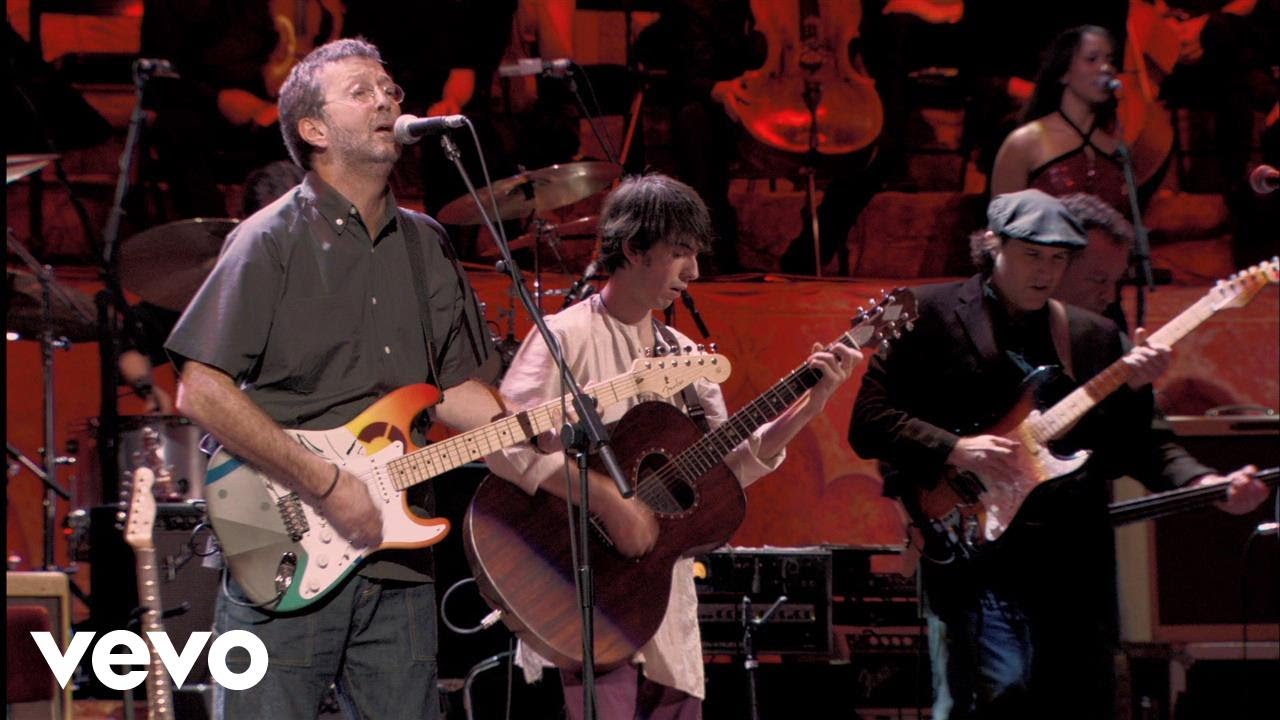 Eric Clapton While My Guitar Gently Weeps - HD Wallpaper 