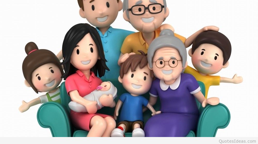 Cartoon Family Quote Wallpaper - Pamilyang Pilipino Patatagin Poster - HD Wallpaper 