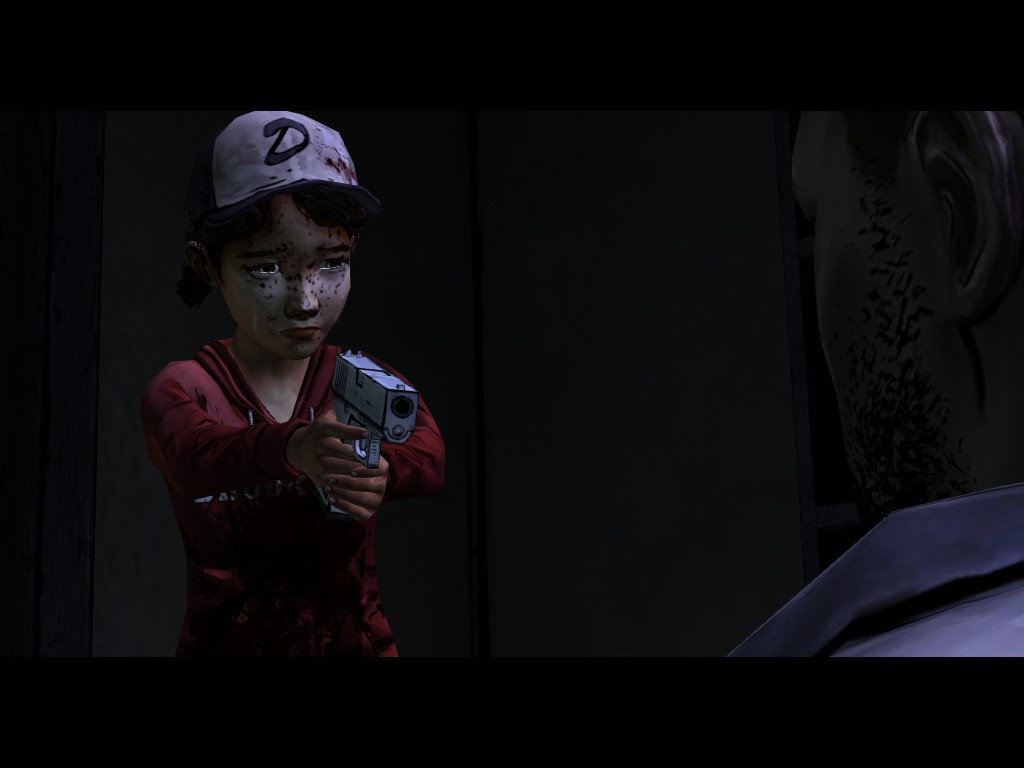 Walking Dead Game Lee Clem Gun - HD Wallpaper 