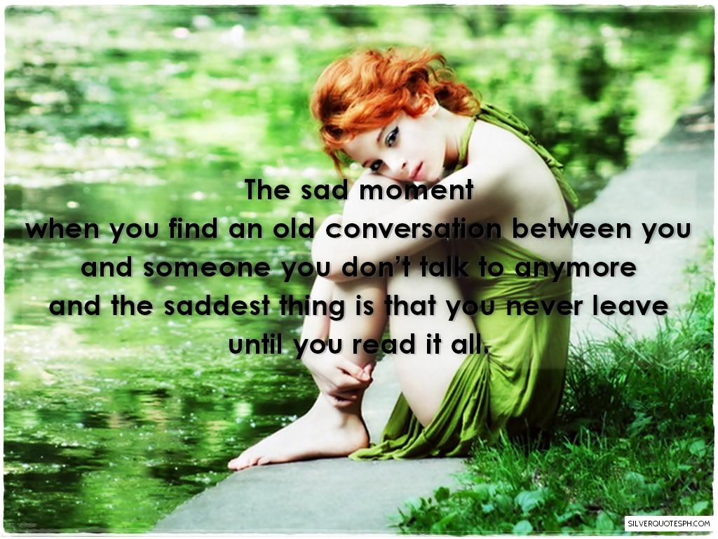 The Sad Moment, Picture Quotes, Love Quotes, Sad Quotes, - Photography - HD Wallpaper 