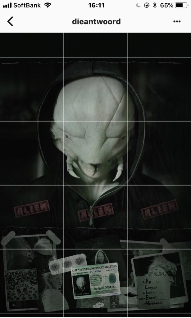 Die Antwoord Alien - HD Wallpaper 