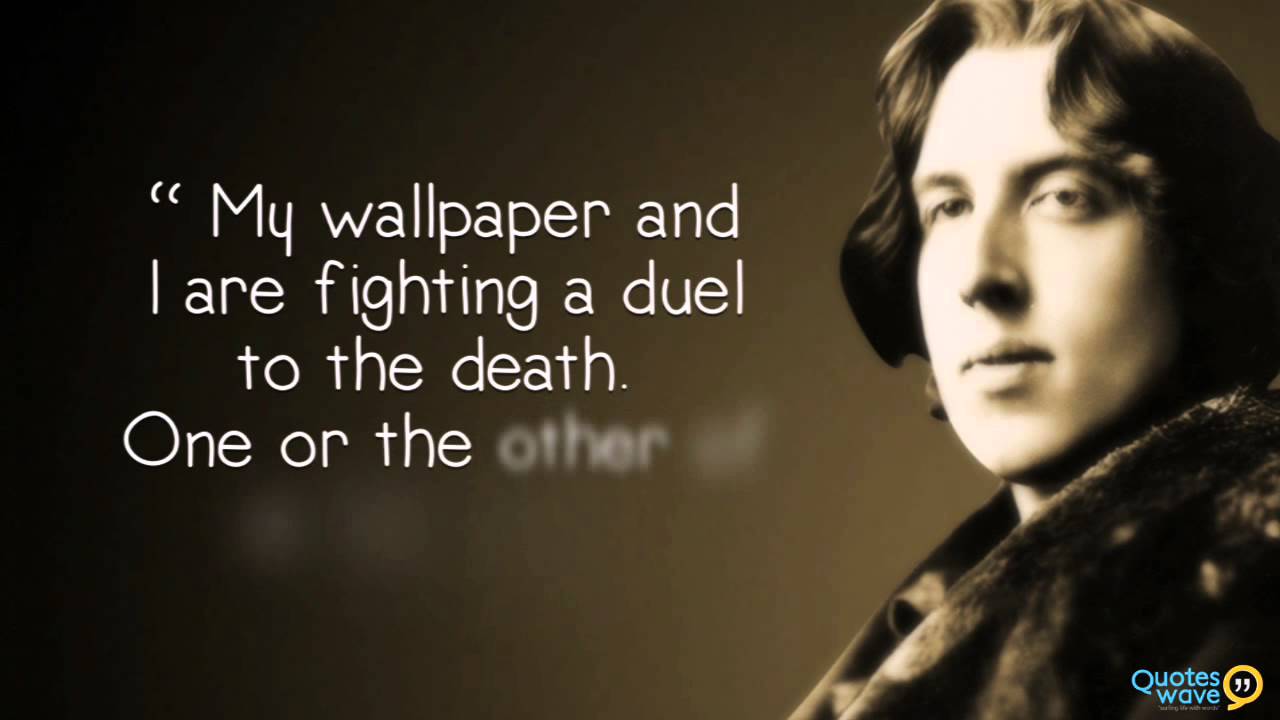 Oscar Wilde Quotes - HD Wallpaper 