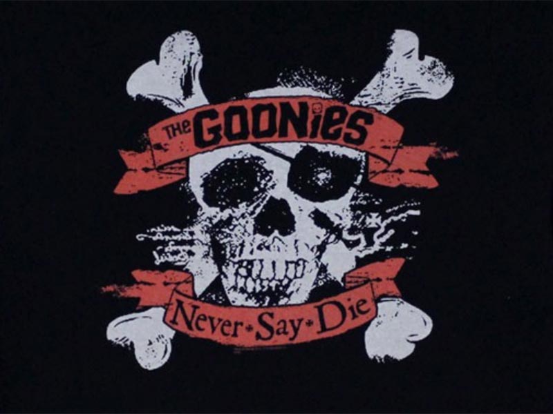 Goonies Never Say Die Vintage Tshirt - HD Wallpaper 