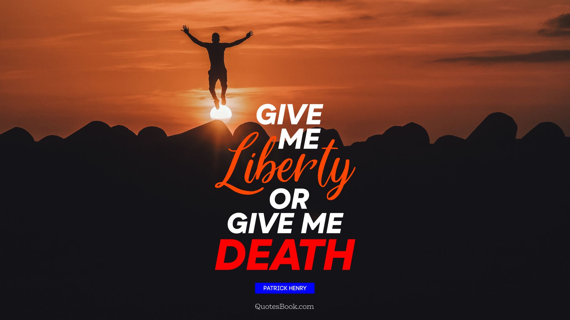 Give Me Liberty Or Give Me Death - Poster - HD Wallpaper 