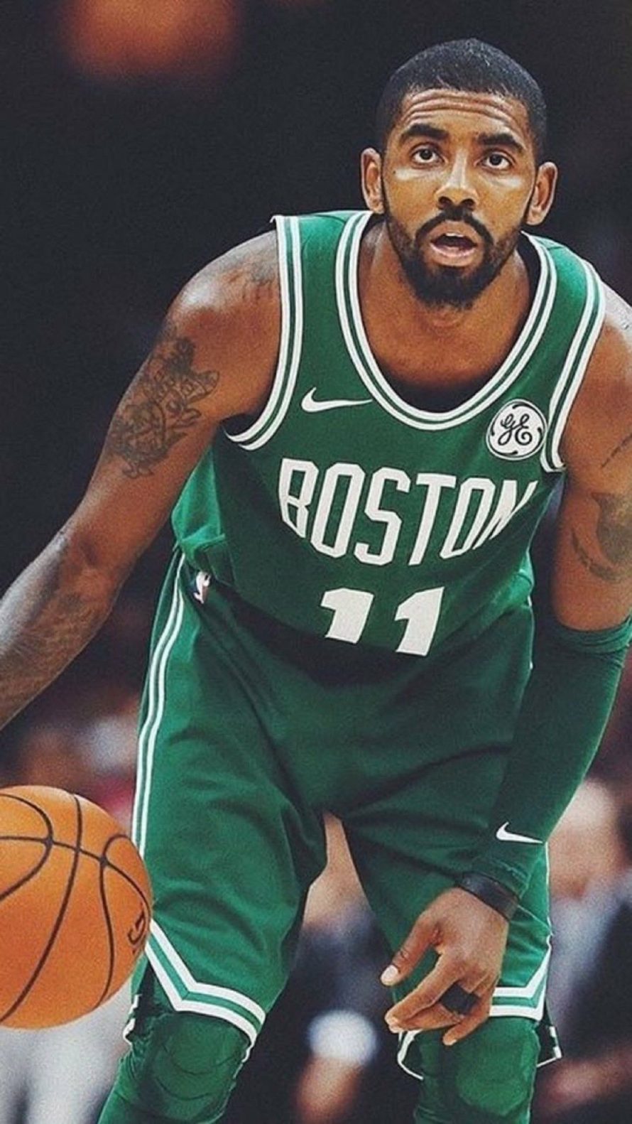 Kyrie Irving Wallpaper Celtics Iphone - Celtics Kyrie Irving Wallpaper Iphone - HD Wallpaper 