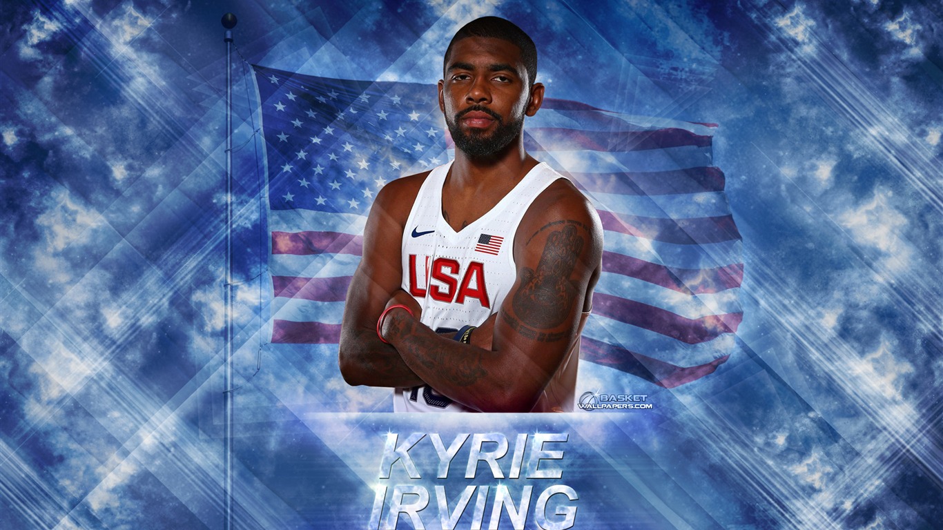 Kyrie Irving-2016 Basketball Star Poster Wallpaper2016 - Durant Wallpaper In Usa - HD Wallpaper 