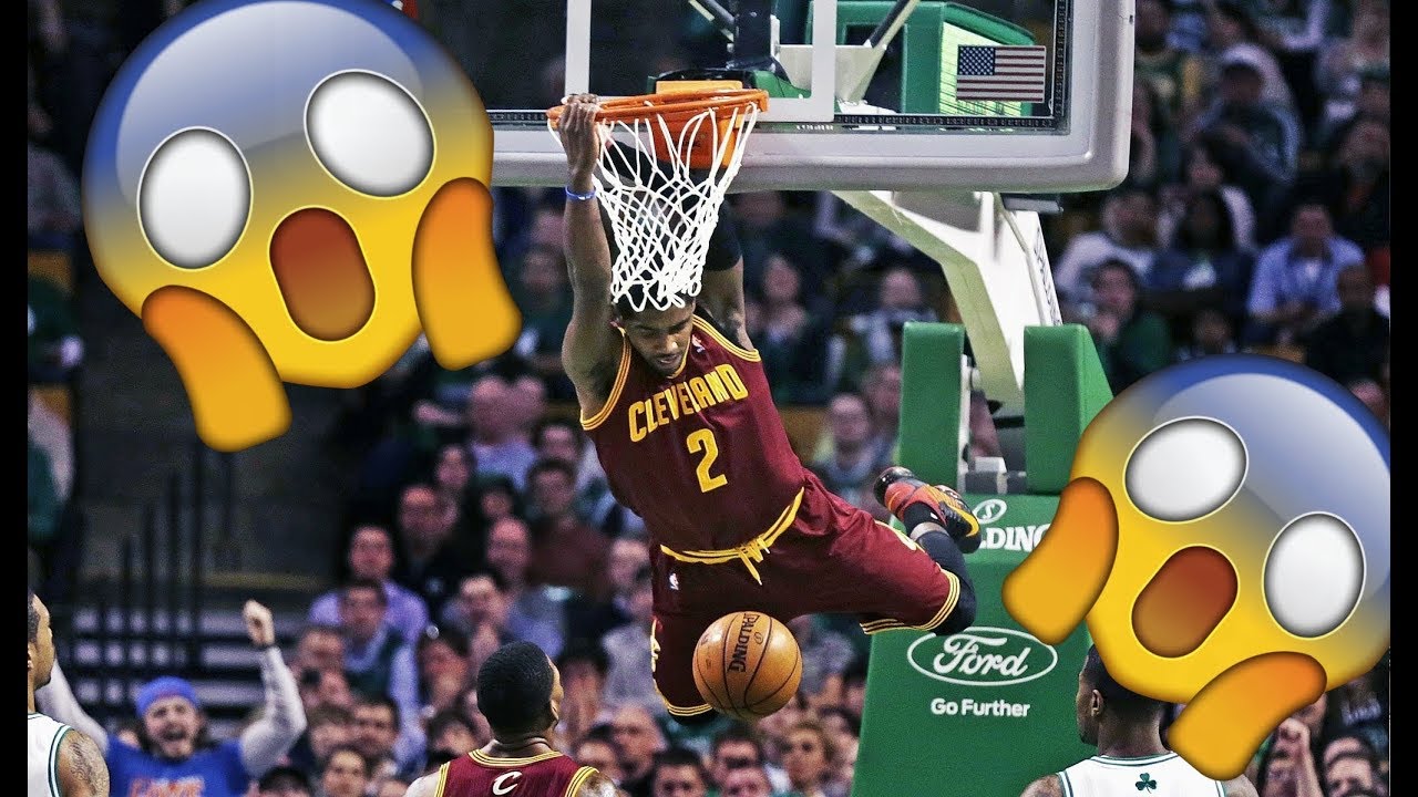 Kyrie Irving Dunk - HD Wallpaper 