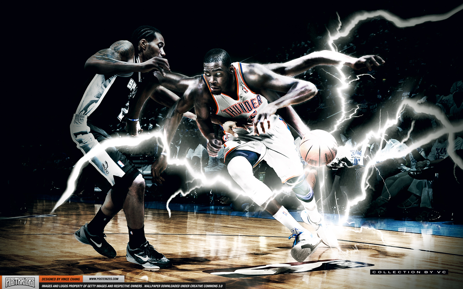 Kevin Durant Lightning - HD Wallpaper 