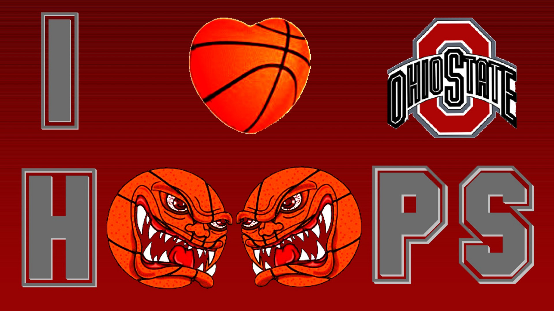 1920x1080, Ohio State University Basketball Images - Illustration - HD Wallpaper 