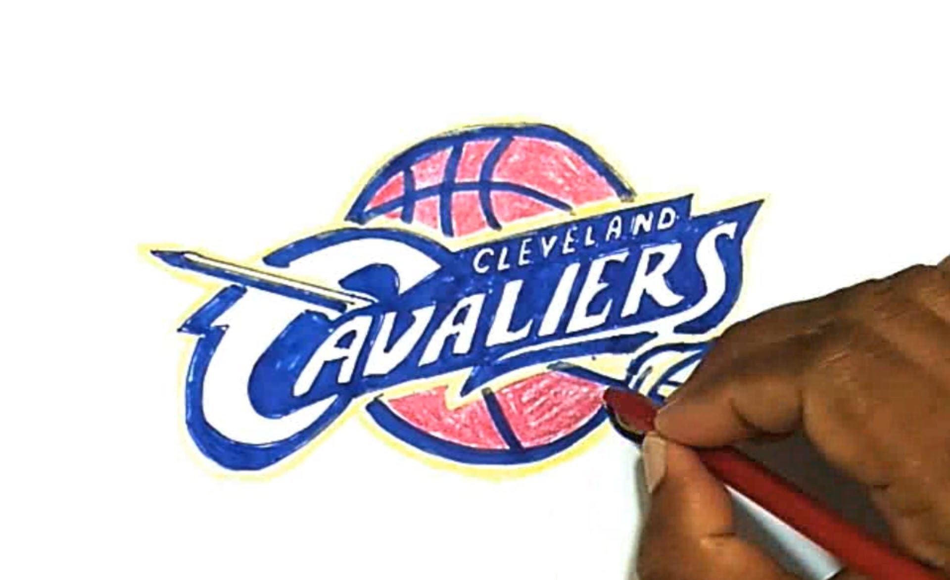 Cleveland Cavaliers Logo Wallpaper - Nba Cleveland Cavaliers Logo - HD Wallpaper 