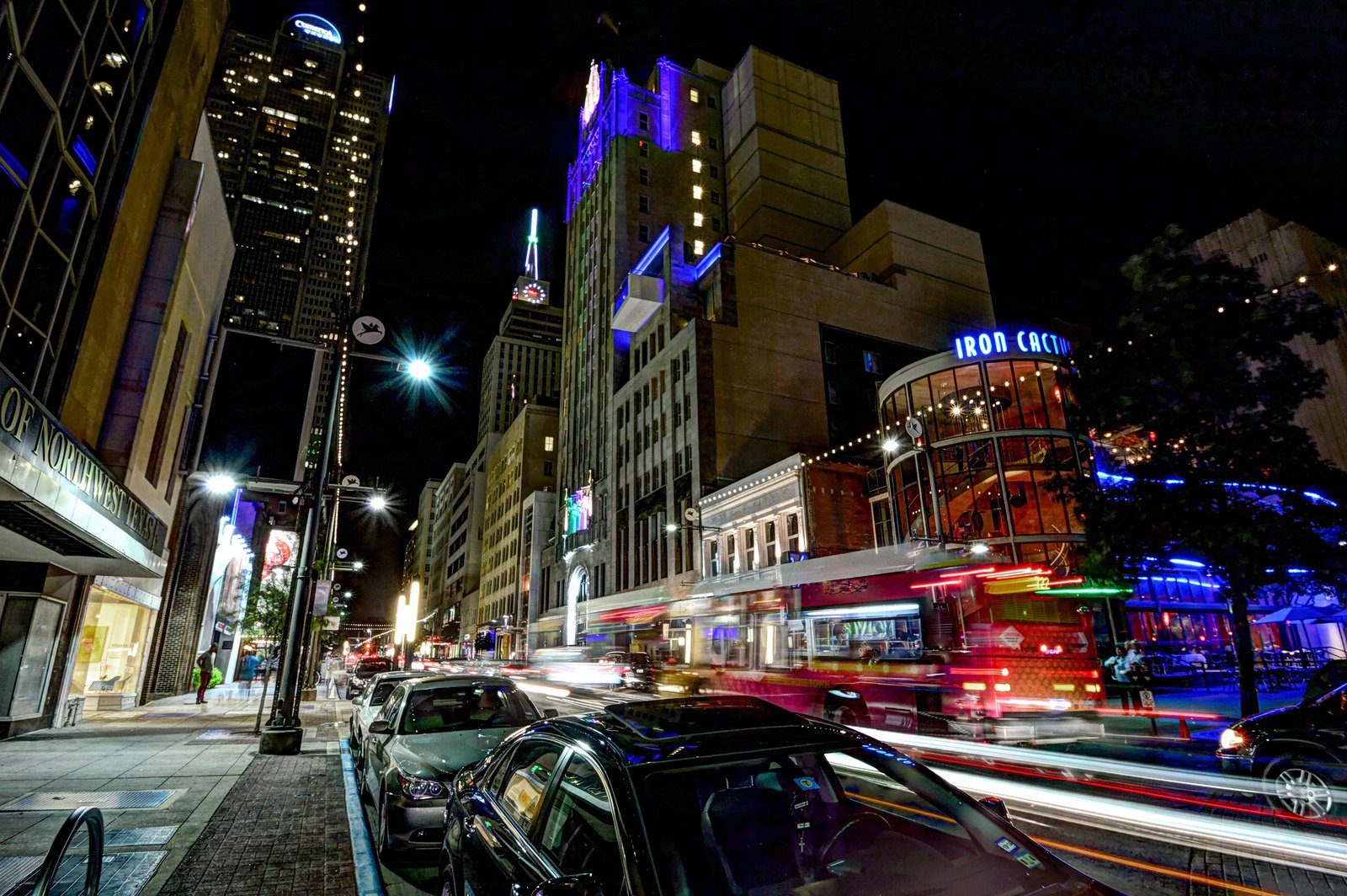 Dallas Texas Downtown At Night - HD Wallpaper 
