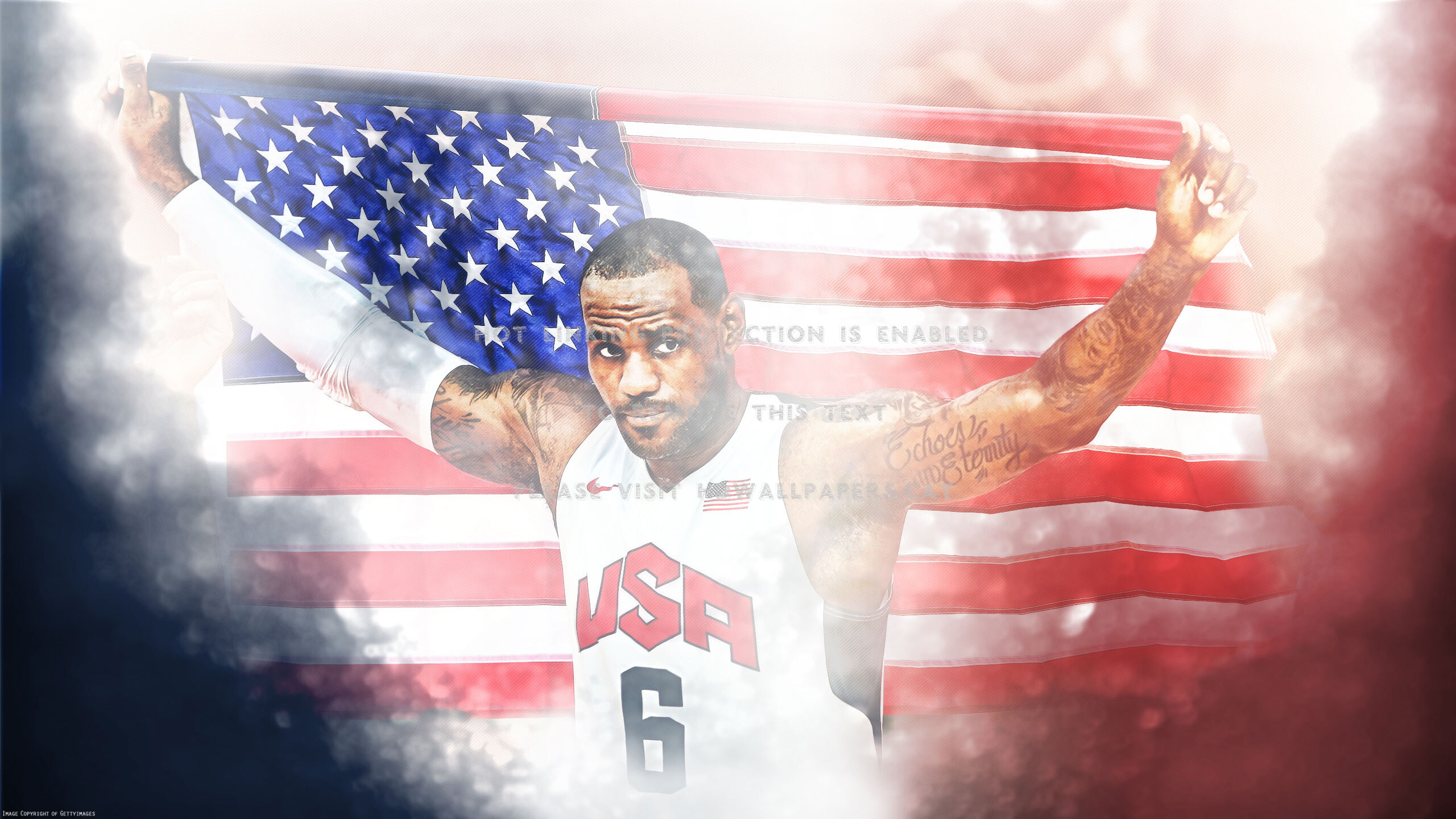 Lebron James Team Usa Lbj Sports Basketball - Cool Backgrounds Of Lebron James - HD Wallpaper 