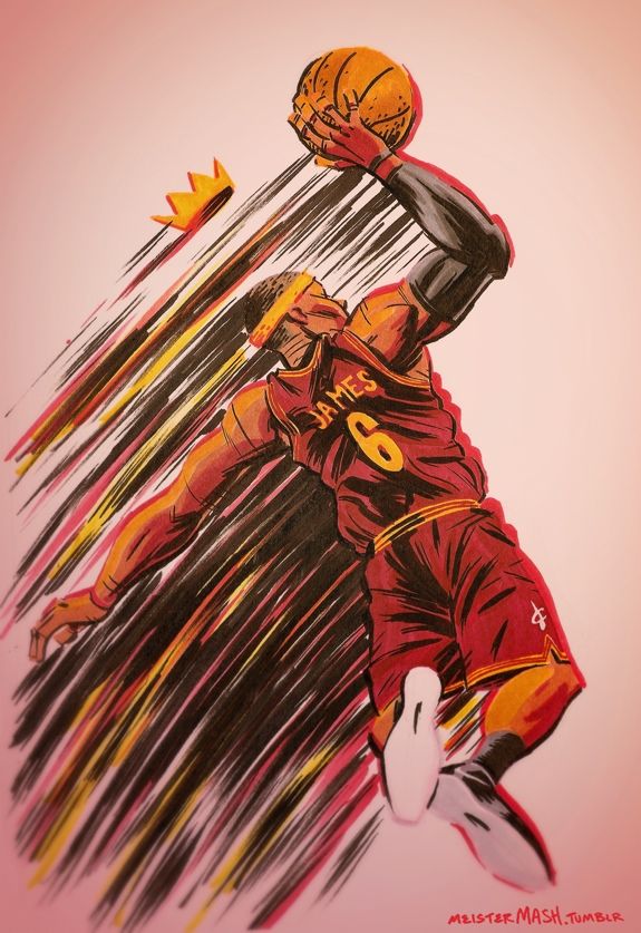 Best 25 Lebron James Ideas On Lebron James Cleveland - Lebron James Wallpaper Art - HD Wallpaper 