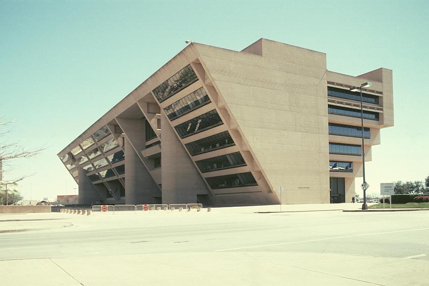 Images Of Dallas City Hall - Brutalism Dallas City Hall - HD Wallpaper 