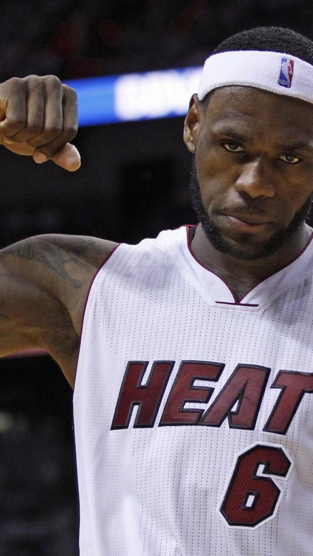 Lebron James Heat 6 - HD Wallpaper 