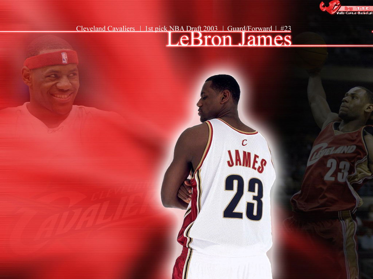 Lebron James Dunk - Lebron James - HD Wallpaper 