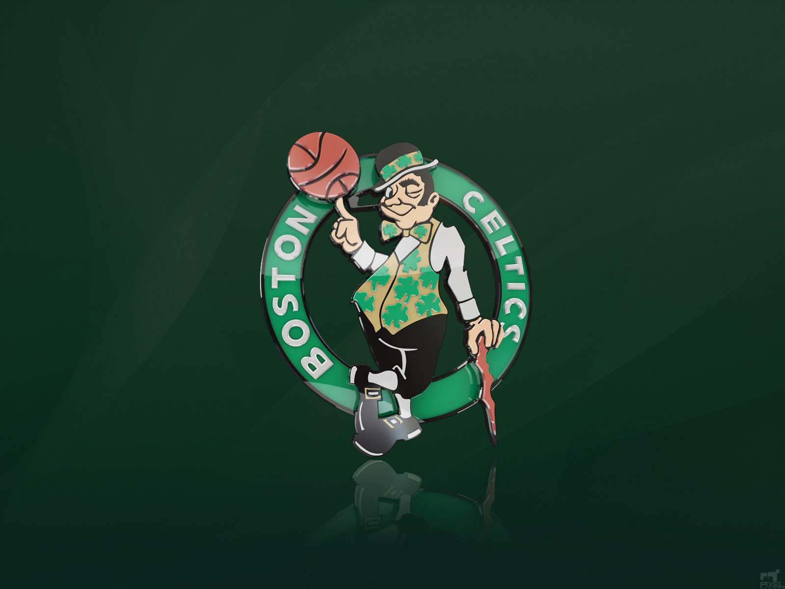 Boston Celtics Logo Nba Team Hd Wallpapers Desktop - Boston Celtics Wallpapers For Iphone - HD Wallpaper 