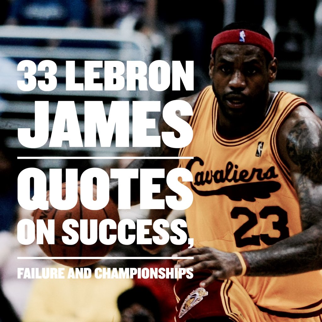 Lebron James Quotes - Lebron James Failure Quotes - HD Wallpaper 