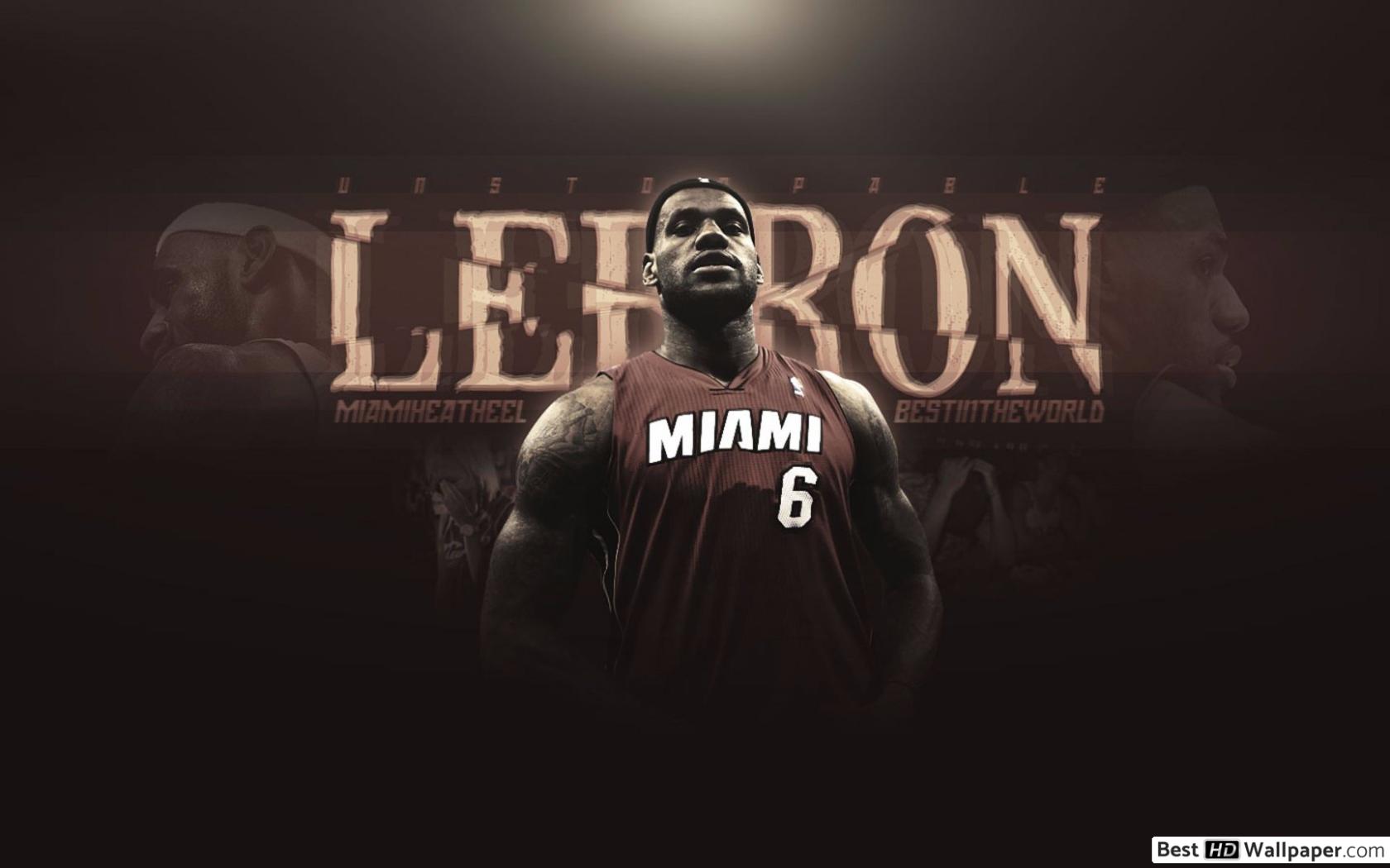 Lebron James Miami Heat - HD Wallpaper 