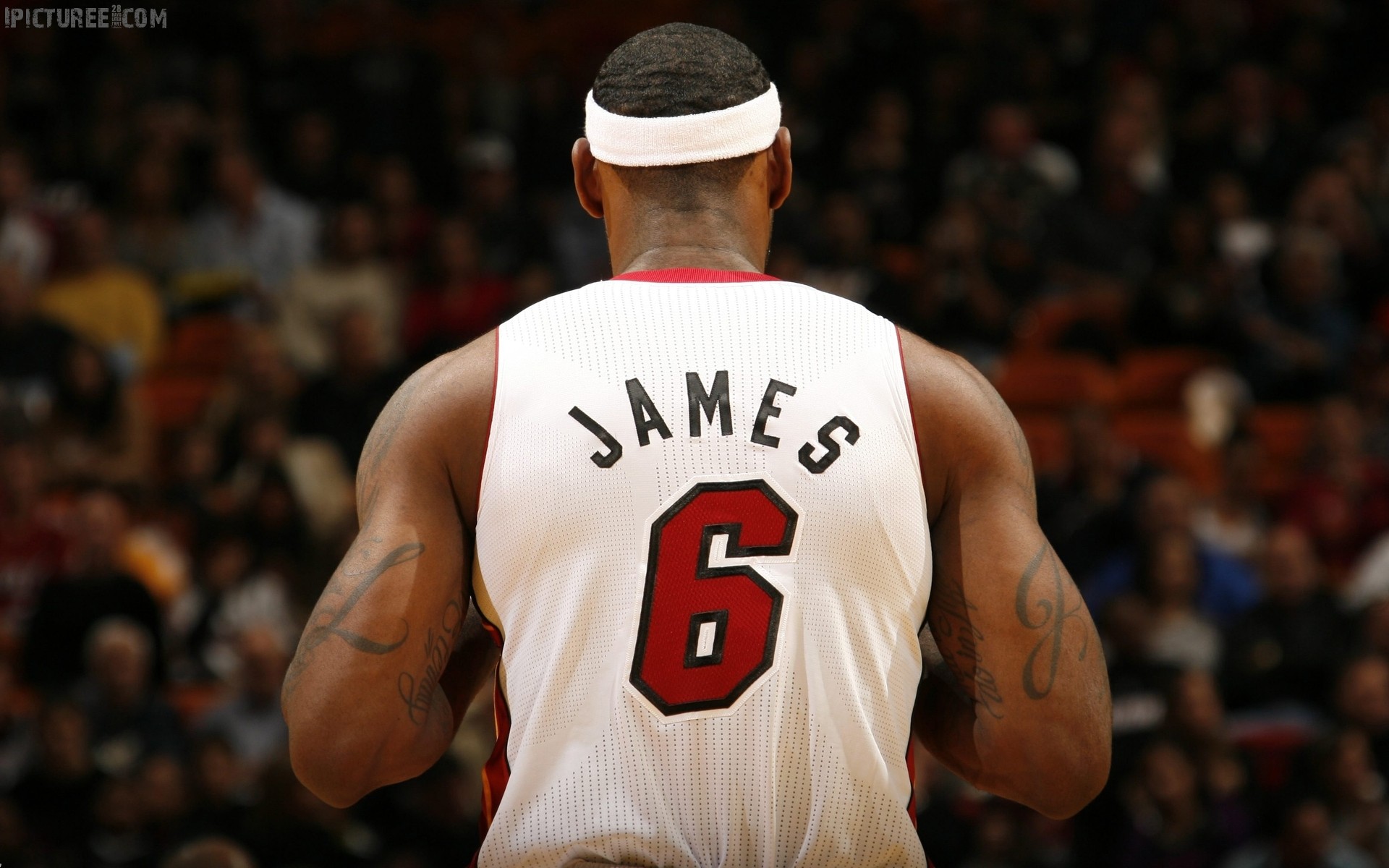 Lebron James Hd Widescreen Wallpaper - Heat Lebron James Background - HD Wallpaper 