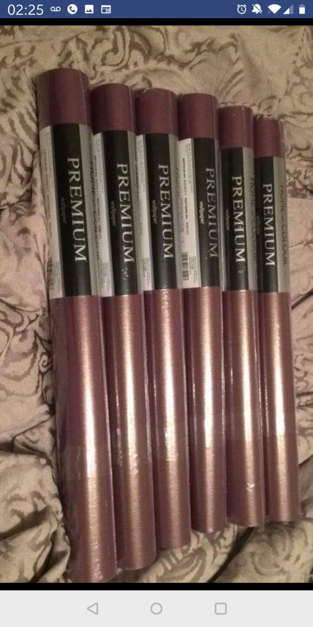 6 Rolls Of Damson Wallpaper From Homebase Eye Liner 1200x2400