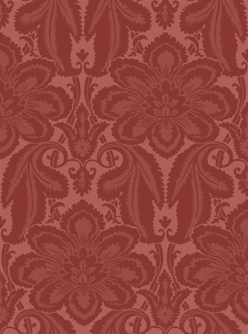 Little Greene Albemarle - Blue Damask Wallpaper Uk - HD Wallpaper 