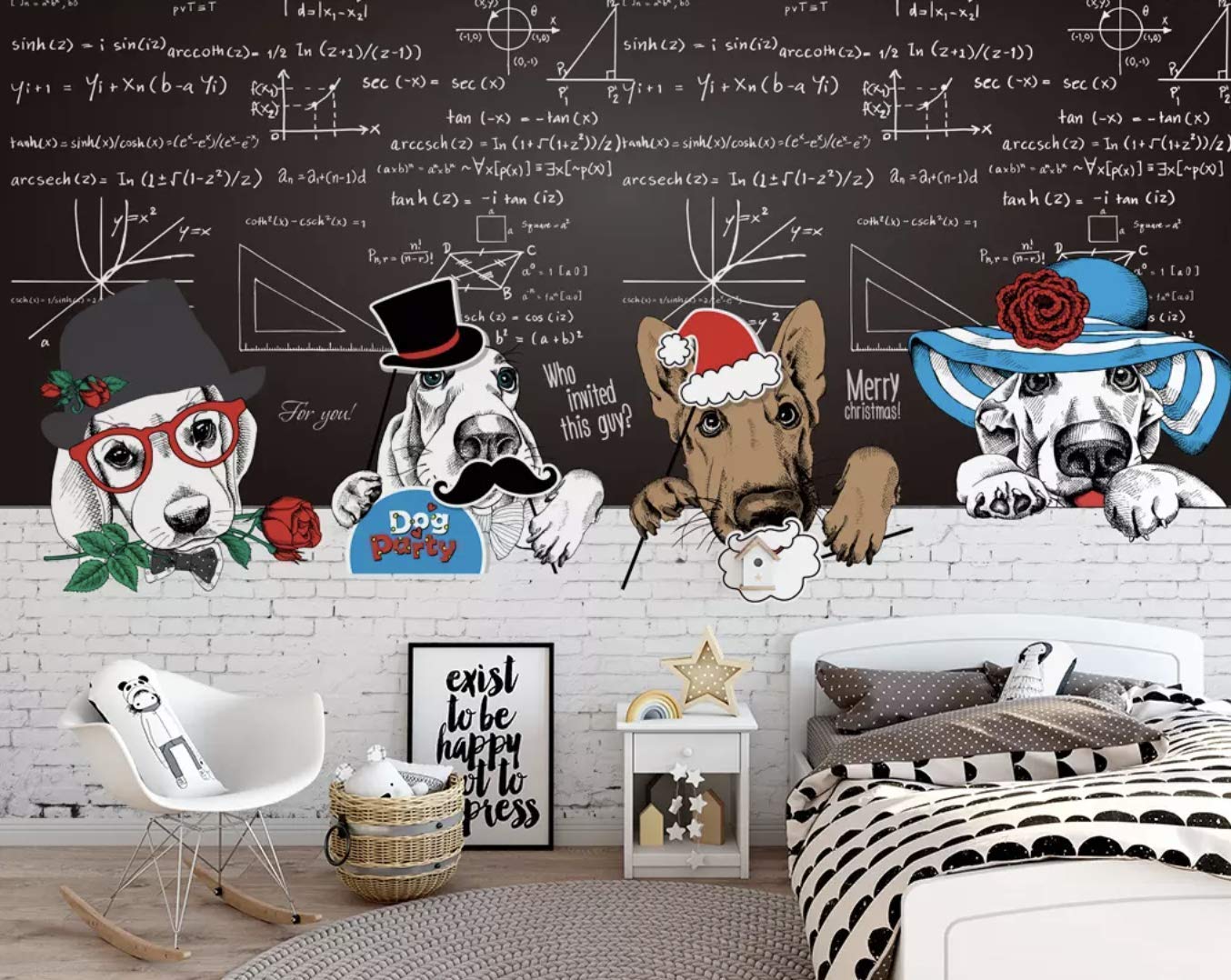 Superhero Prints Boys Bedroom - HD Wallpaper 