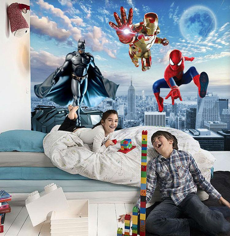 Spiderman Ironman Batman Hulk - HD Wallpaper 