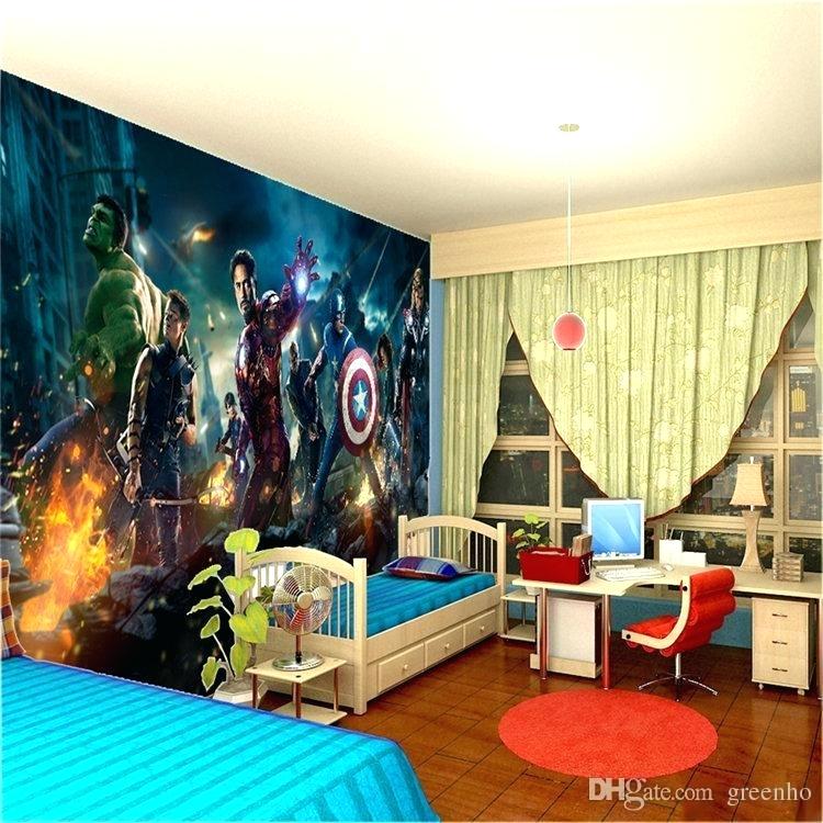 Poster Wallpaper For Bedrooms The Avengers Wall Mural - Avengers Nursery - HD Wallpaper 