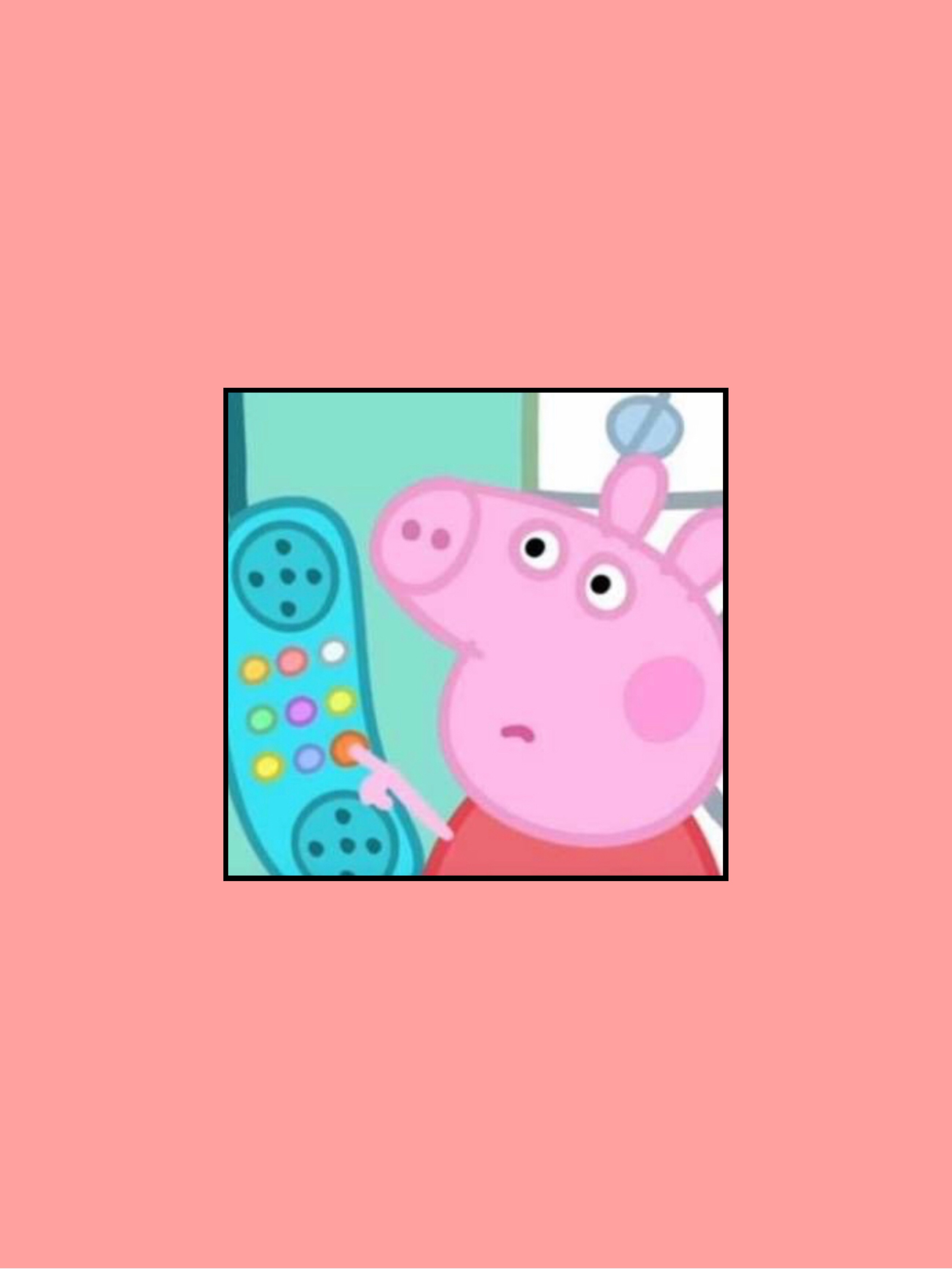 Peppa What Are You Doing On My Iphone Wallpaper
••••♥︎•••• - Peppa What Are You Doing In My - HD Wallpaper 