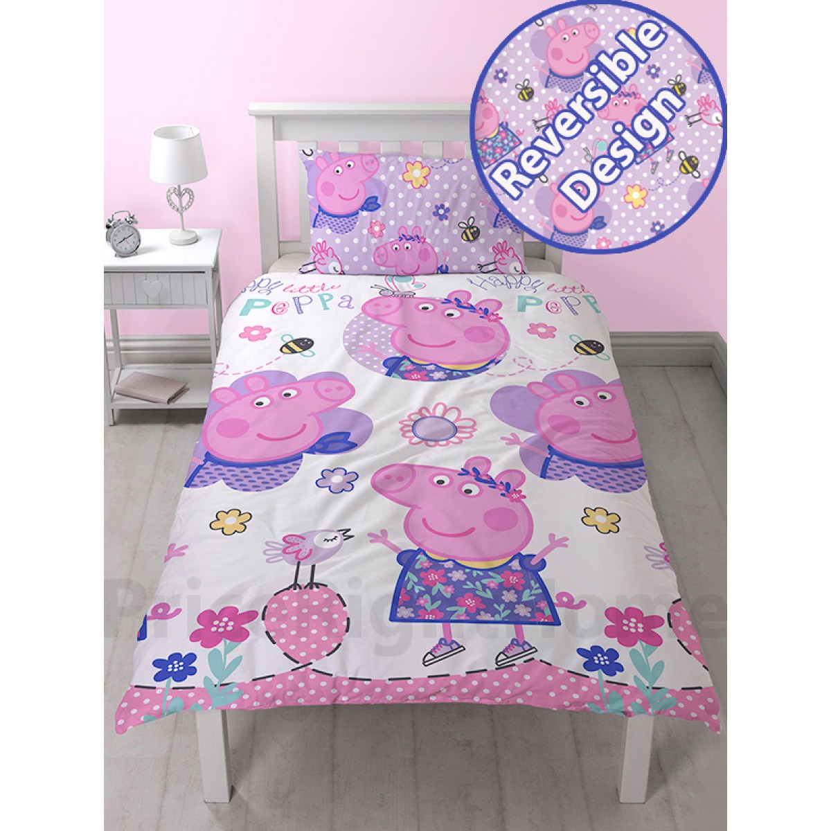 Peppa Pig Toddler Bed Themes - Peppa Toddler Bed Sets - HD Wallpaper 