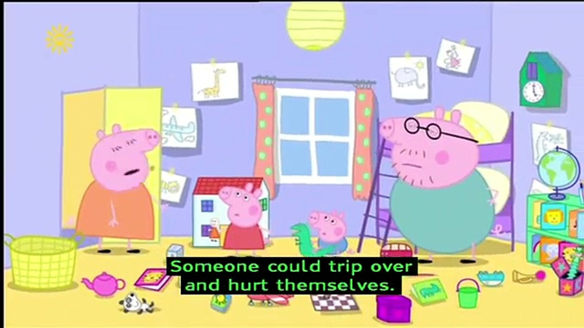 Peppa Pigs Bedroom Messy - 1920x1080 Wallpaper - teahub.io