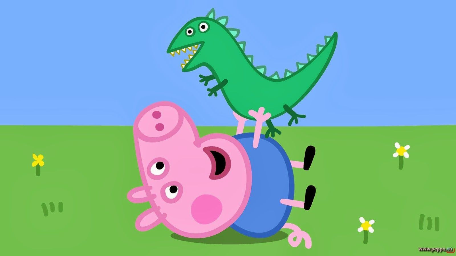 Peppa Pig Hd Wallpaper - Peppa Pig Wallpaper George - HD Wallpaper 