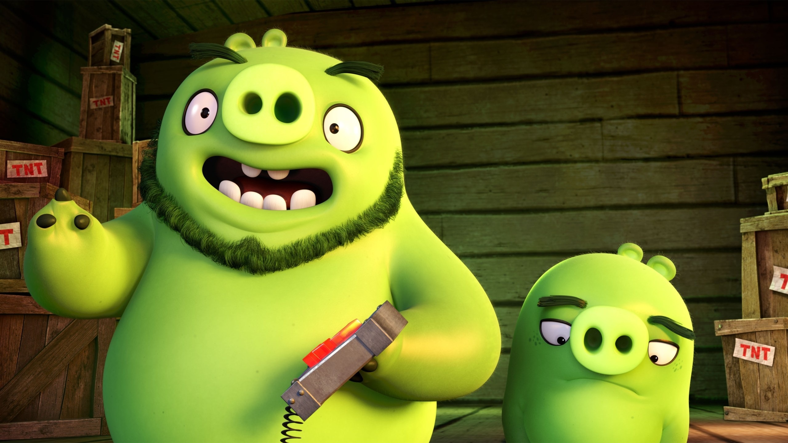 Angry Birds Boss Pig - HD Wallpaper 