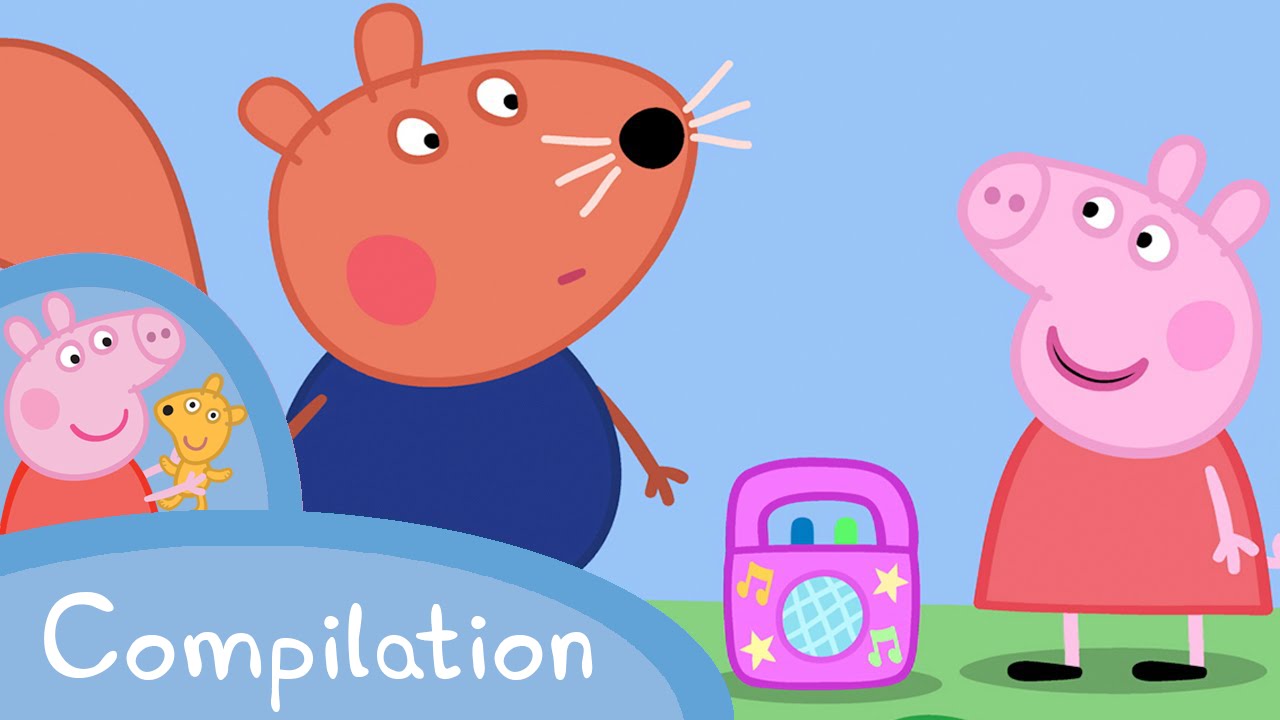 Hq Peppa Pig Wallpapers - Peppa Pig - HD Wallpaper 