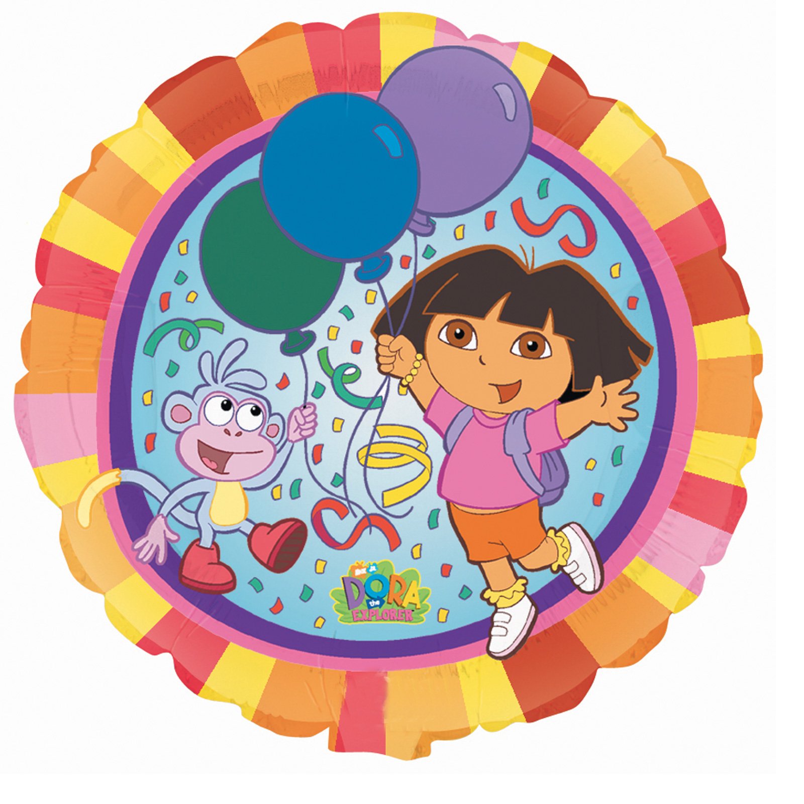 Dora The Explorer Balloons Dora123 - Dora Balloons - HD Wallpaper 