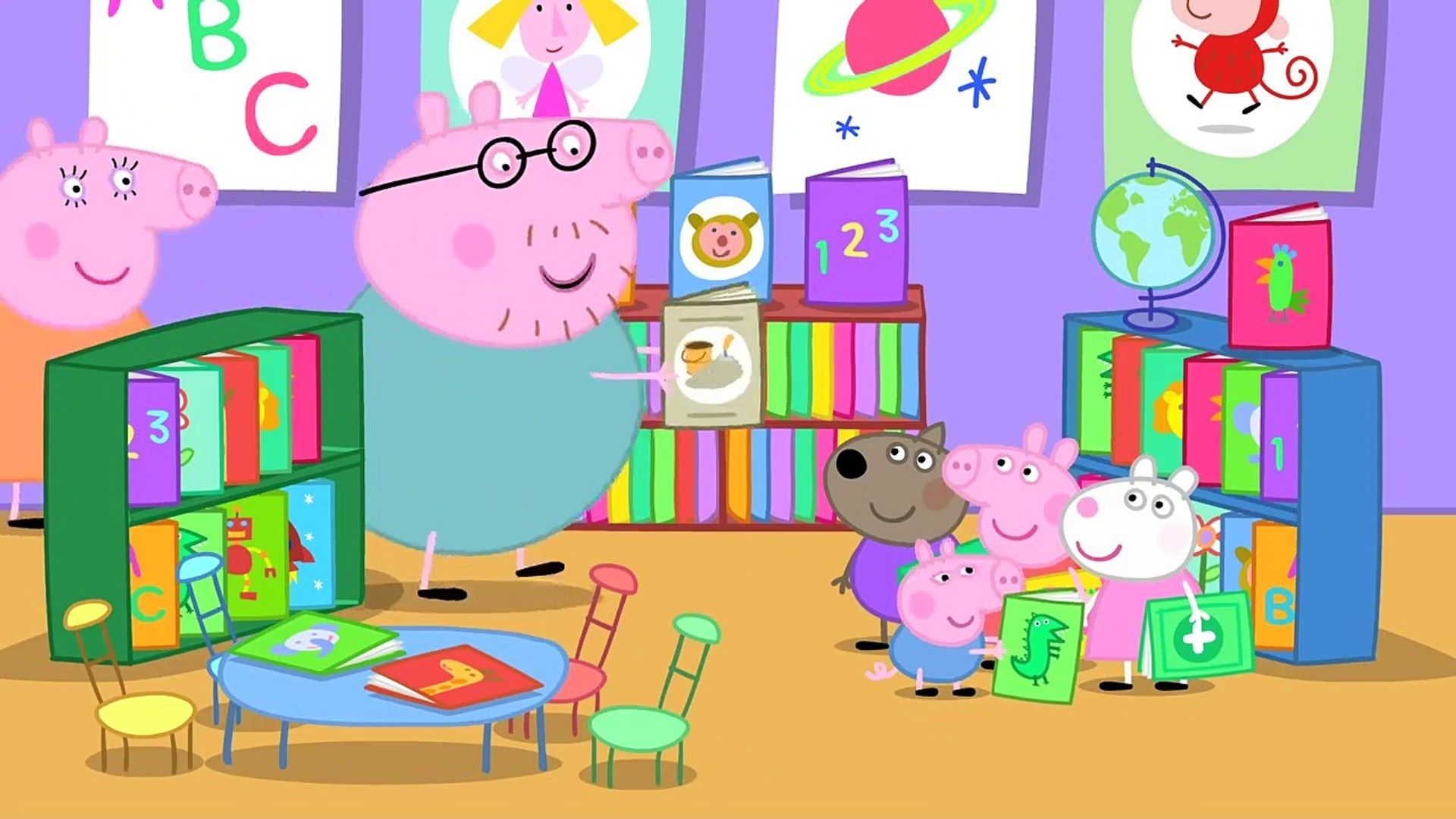 Peppa Pig Wallpaper And Background - Peppa Pig - HD Wallpaper 