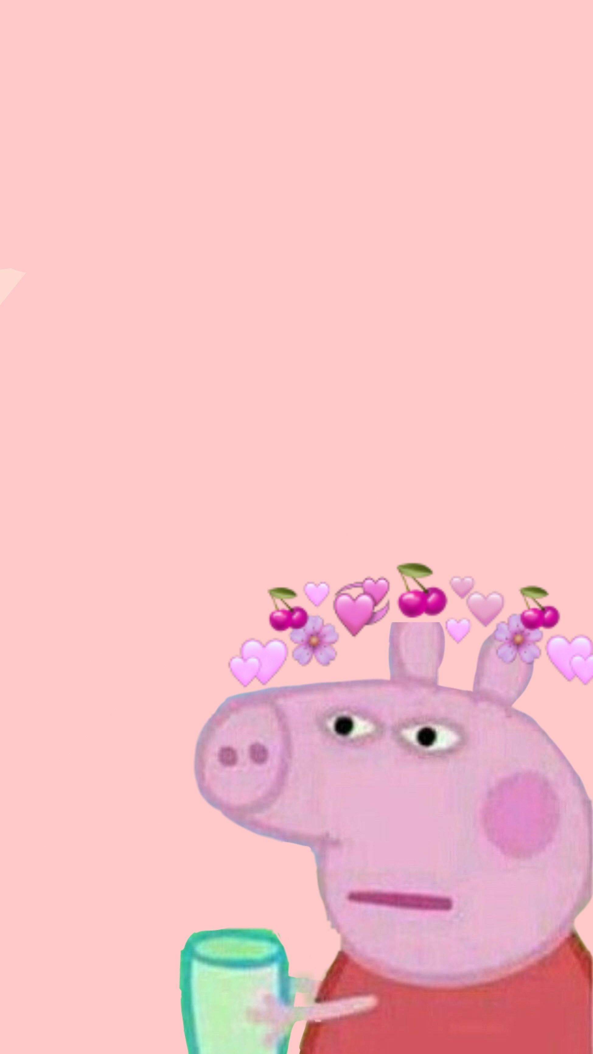 Peppa What Are You Doing On My - HD Wallpaper 