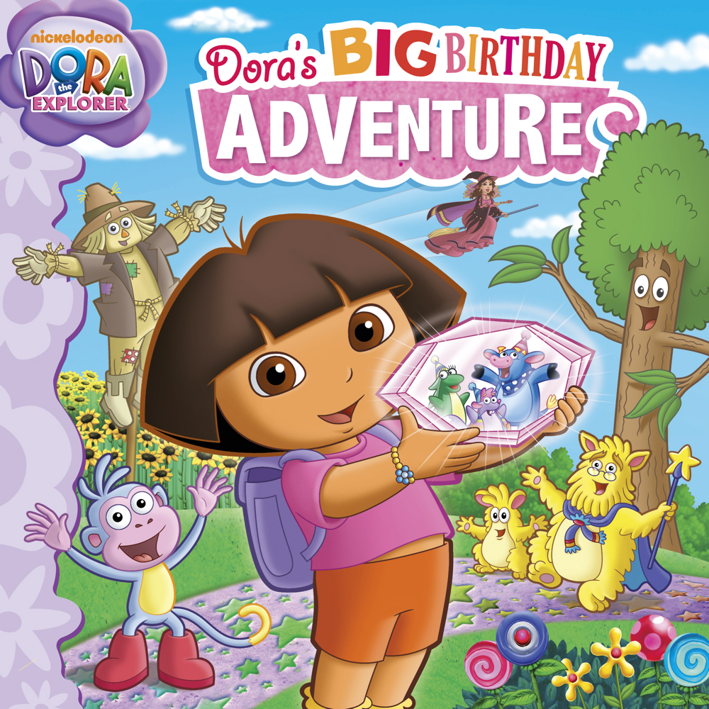 Dora The Explorer Dora's Big Birthday Adventure Book - HD Wallpaper 