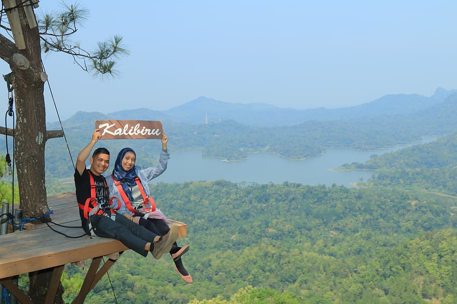 Mountain View, Lake, Beautiful, Explore, Indonesia, - Beautiful Mountain View In Indonesia - HD Wallpaper 